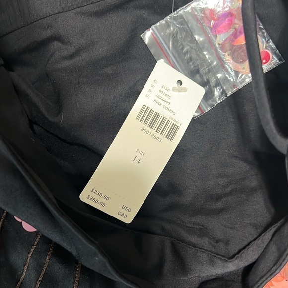 Maeve by Anthropologie 3D Floral Spaghetti Mini Dress NWT — Sz 14 - Picture 10 of 13